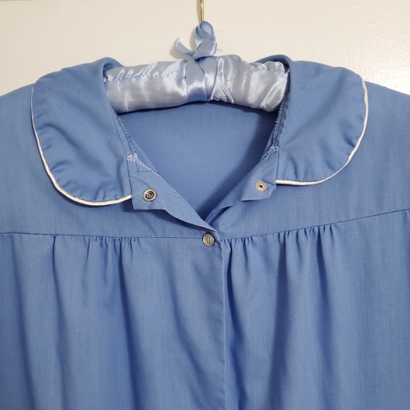 Vintage Blue Housedress - med/large - Picture 3 of 8